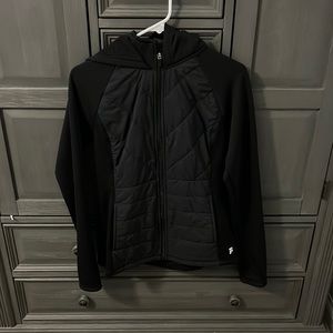 Black fleece jacket